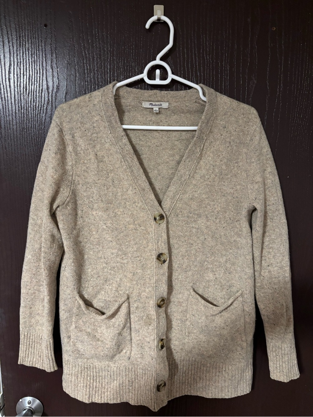 Madewell Beige Merino Wool Sweater